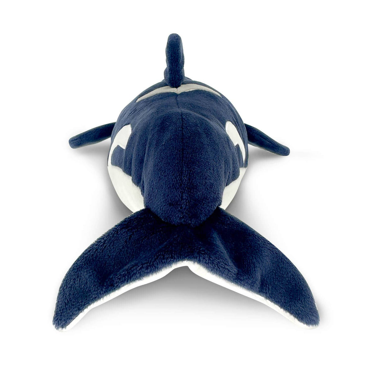AquaGlows Orca Plush | Reversible, Glow in the Dark