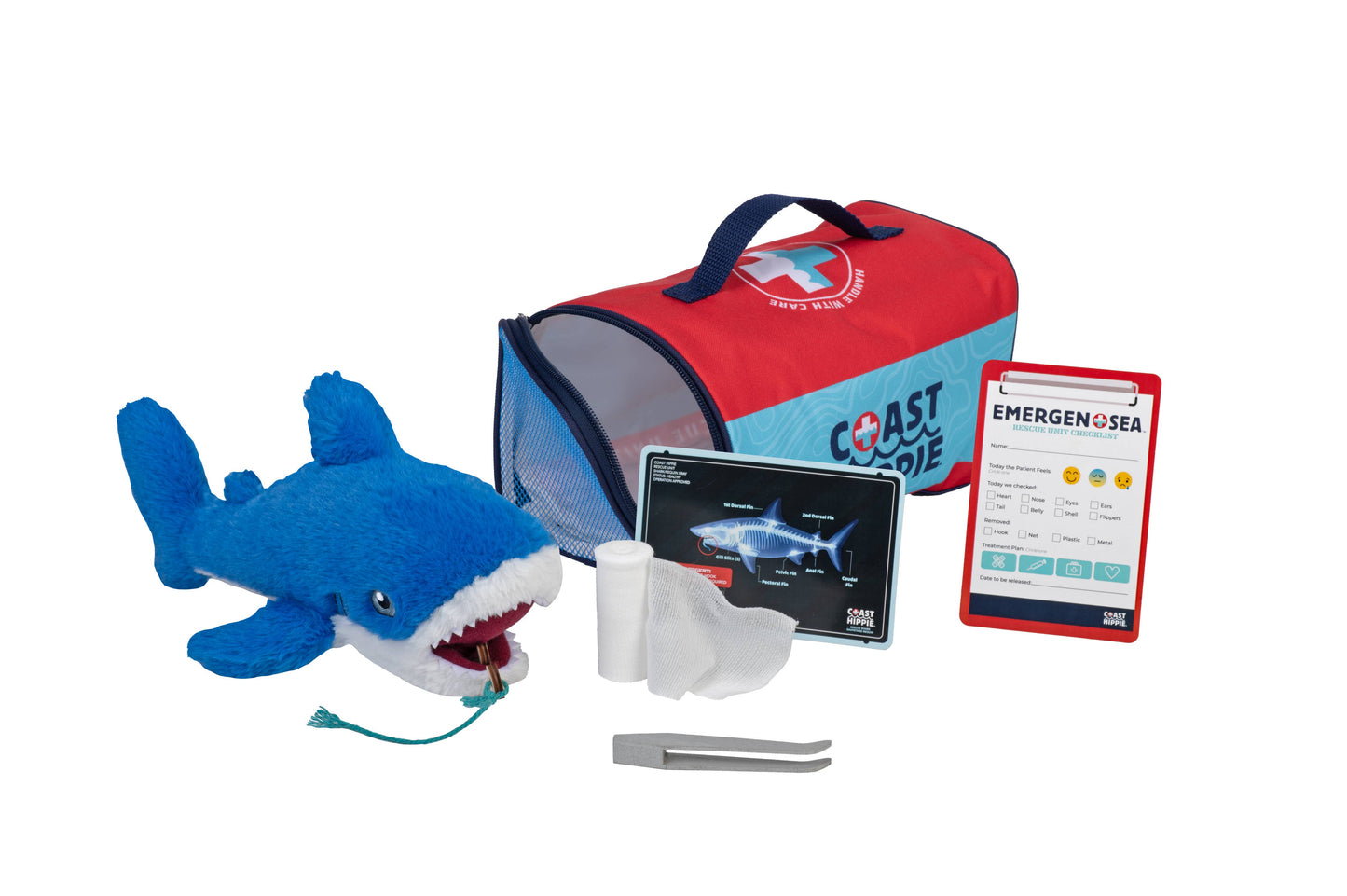 Coast Hippie Rescue Kit Shark and penguin