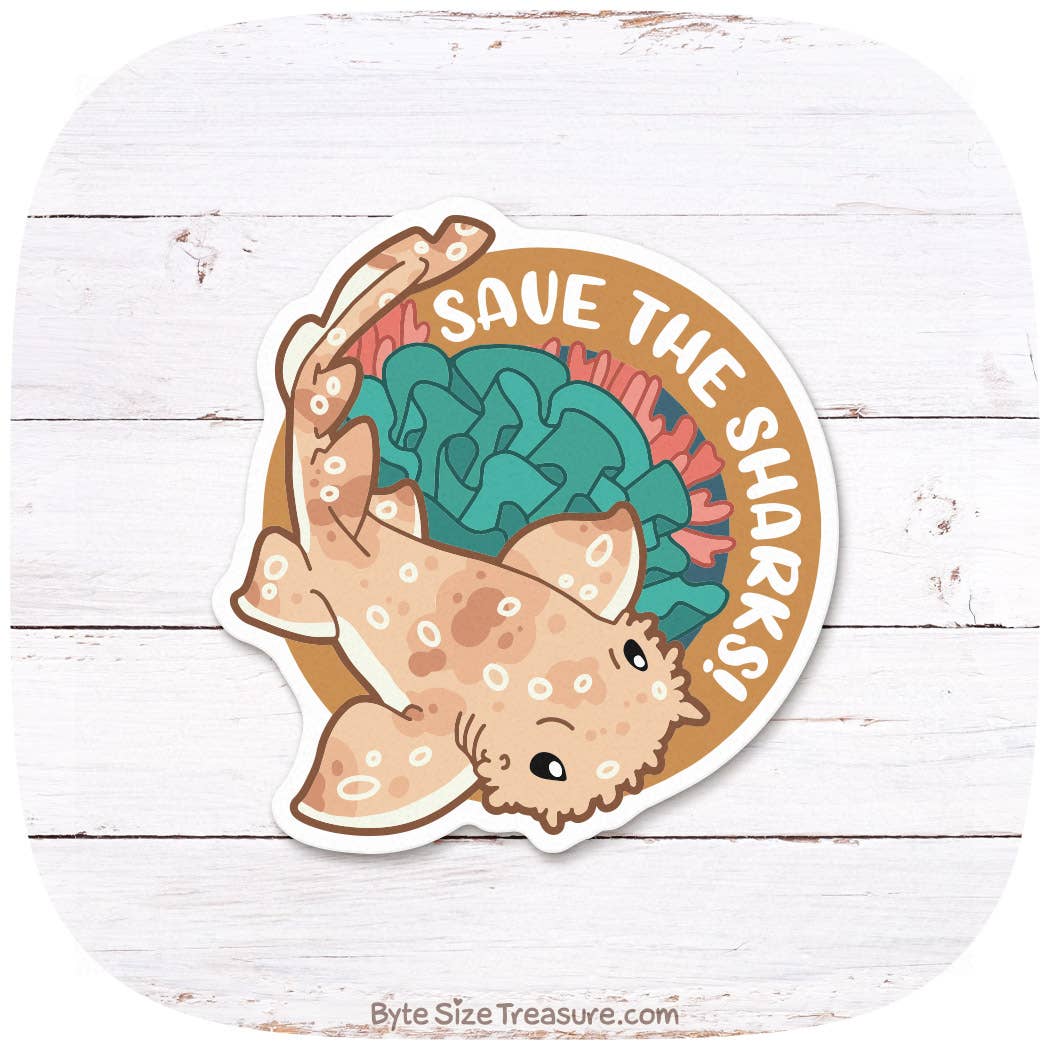 Wobbegong Shark Vinyl Sticker