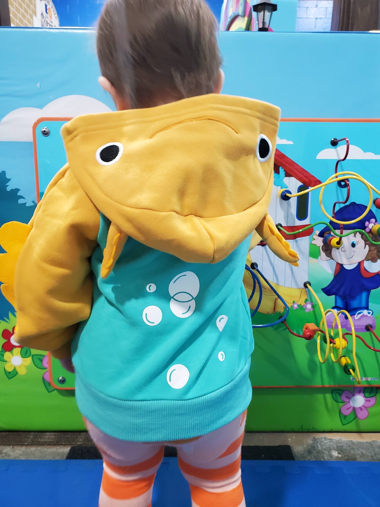 Axolotl Toddler and Kids 3D Hoodie