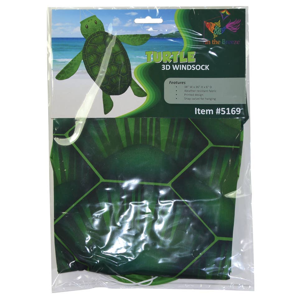 Sea Turtle 3D Windsock