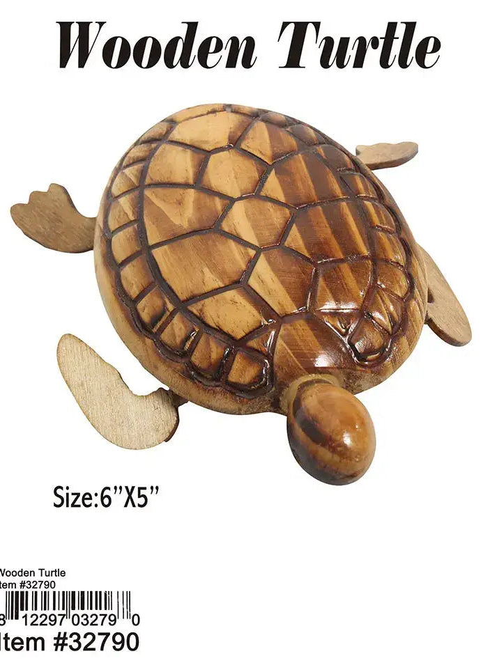 Wooden Turtle .