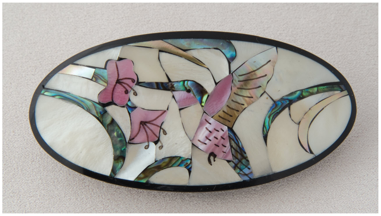 Humming bird Barrette