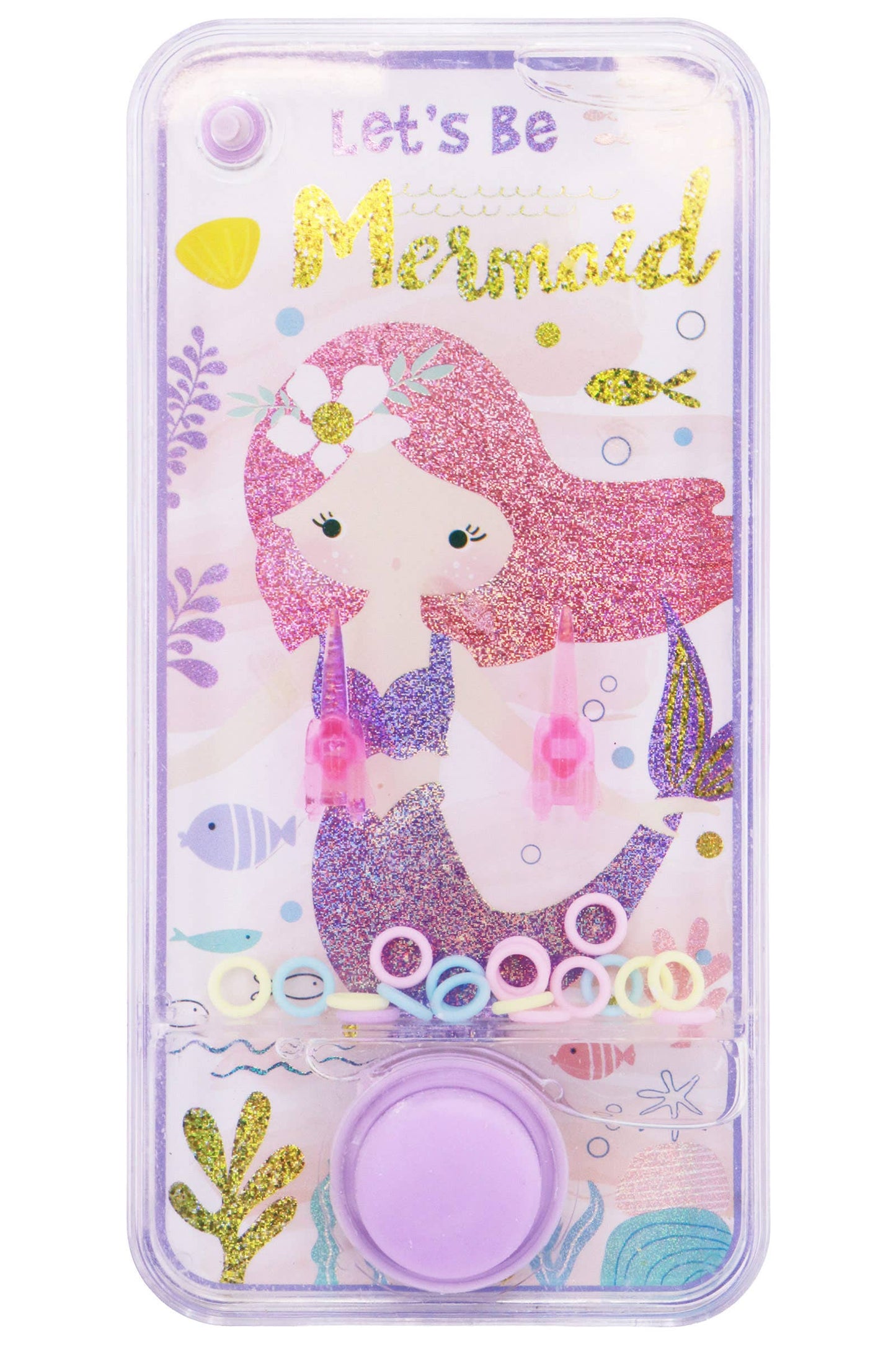Glittery Mermaid Handheld Water Game - 24 Pcs