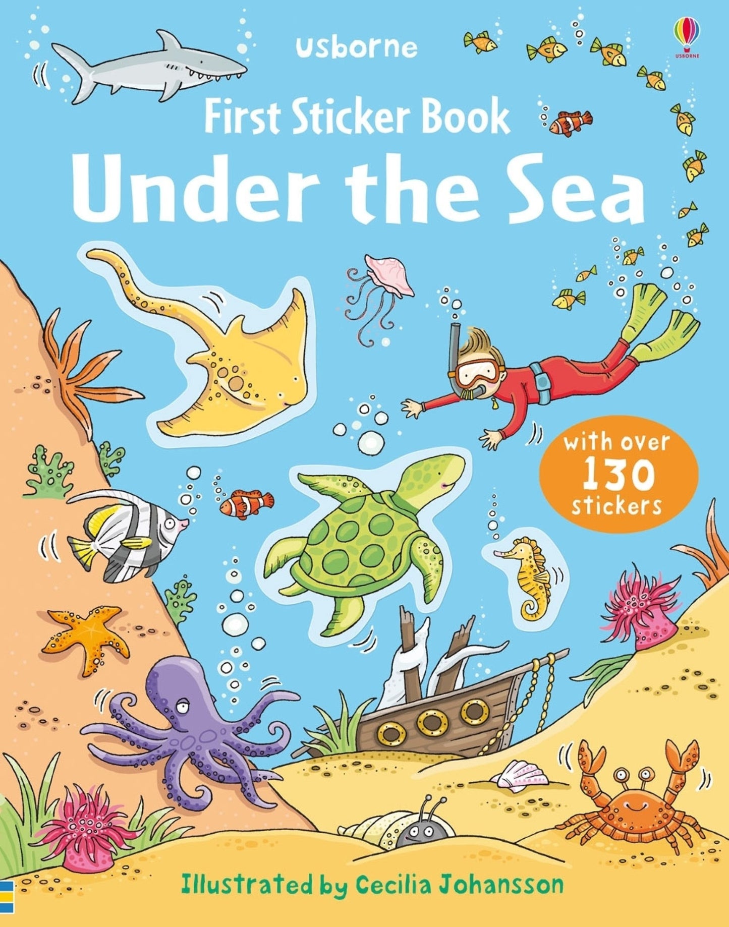 First Sticker Book Under the Sea By Jessica Greenwell
