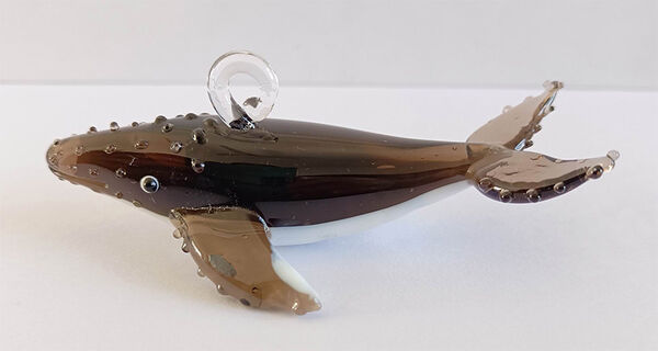CMA BLOWN GLASS ORNAMENT