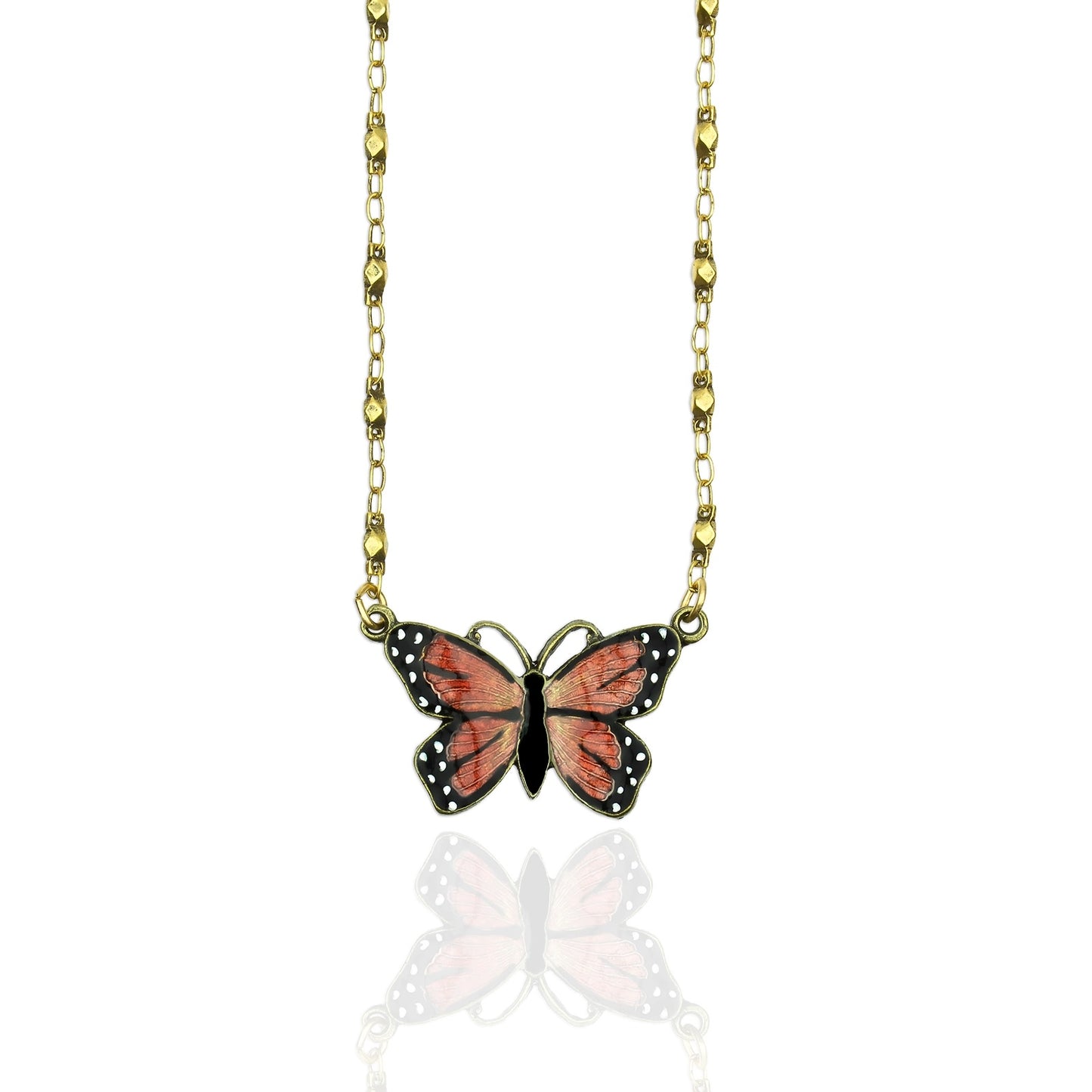 Monarch Butterfly Necklace