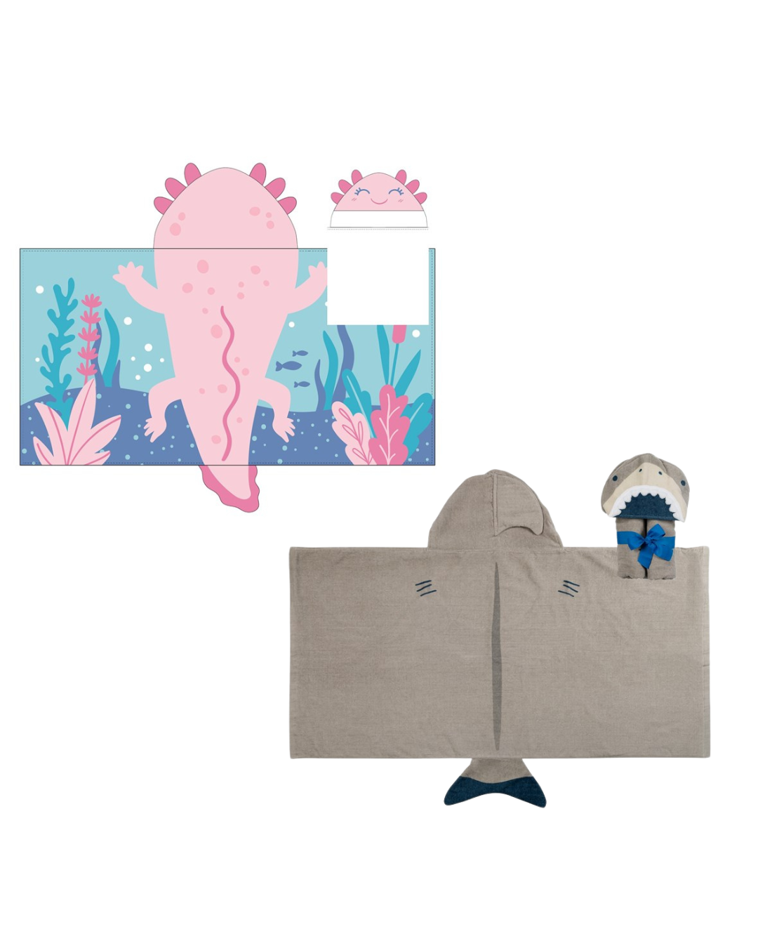 HOODED TOWEL STEPHEN JOSEPH