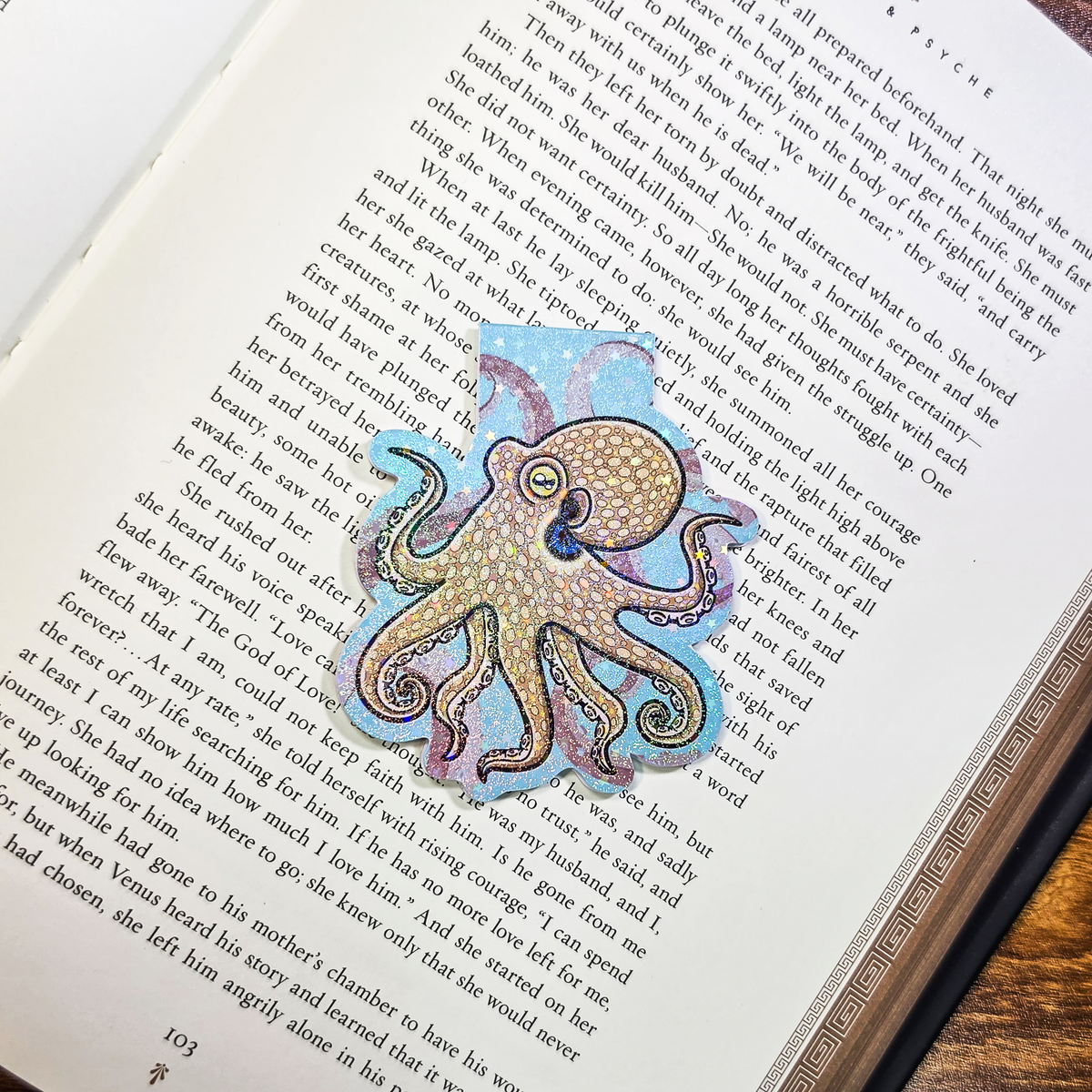 Octopus Magnetic Bookmarks | Book Lover Page Marker