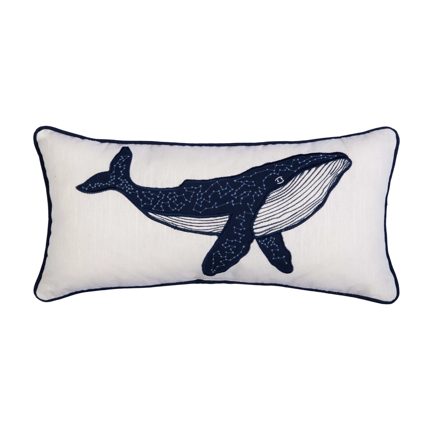 Blue Whale Pillow