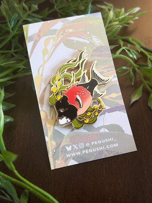 Sheephead Enamel Pin - Kelp Forest Friends
