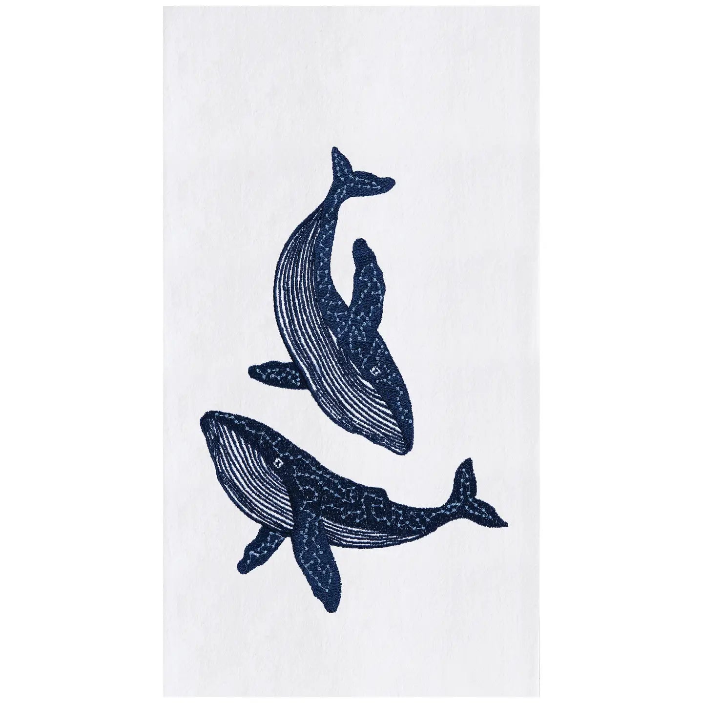 Blue Whales Towel