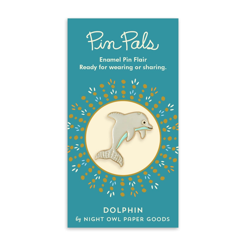 DOLPHIN ENAMEL PIN