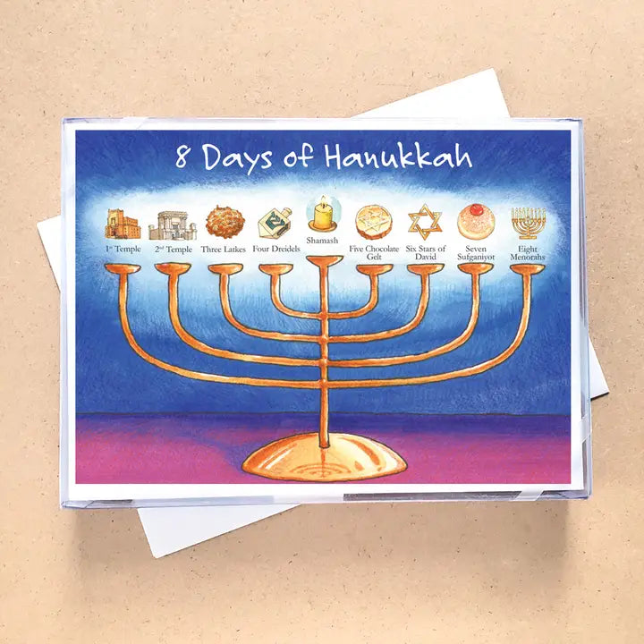 Hanukah Greetings Card Set