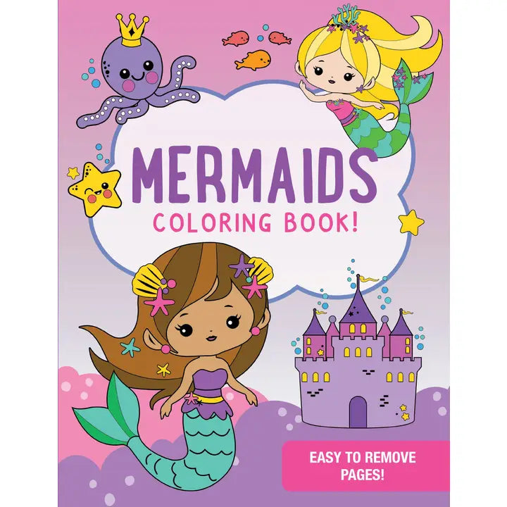 Mermaid Coloring Book
