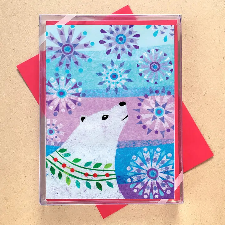 Polar Bear Greeting Card Set