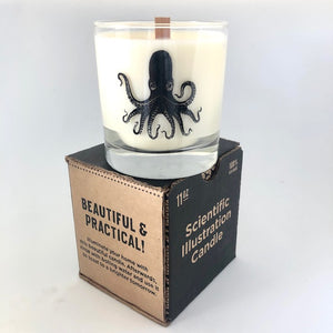 Octopus Whiskey Glass Candle