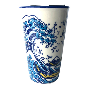 Hokusai Wave To Go Mug