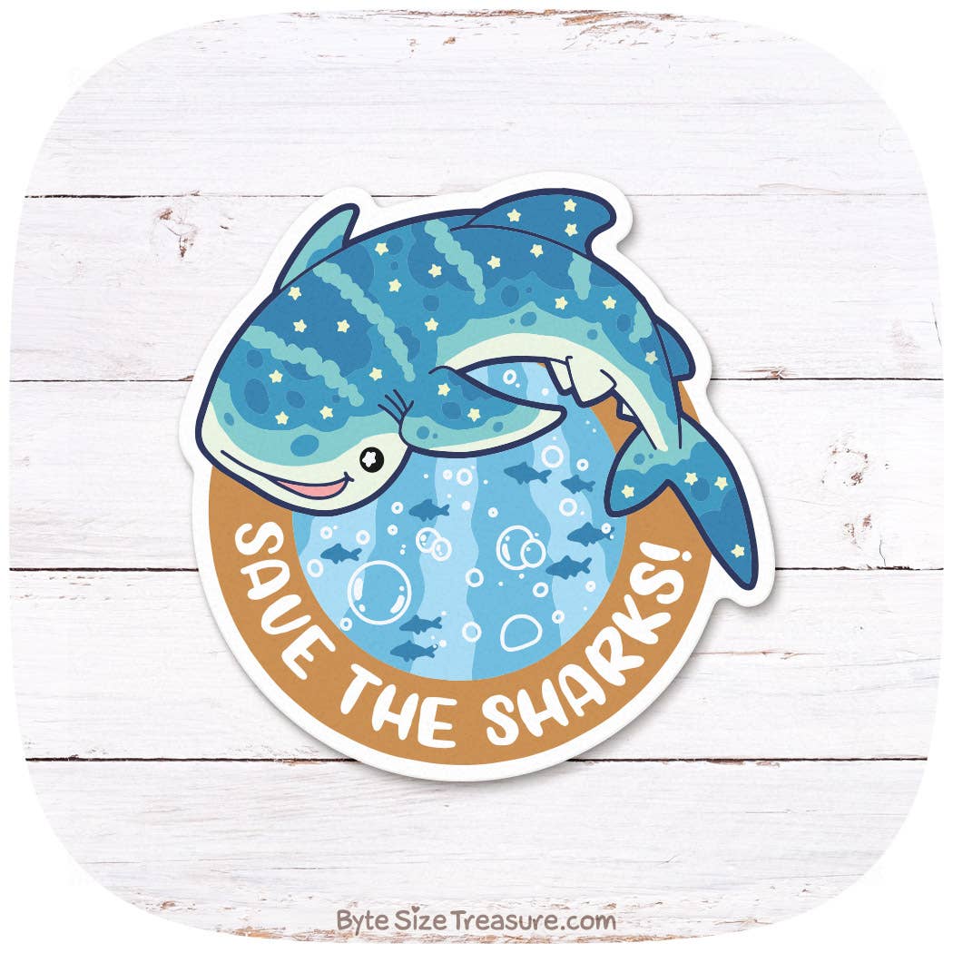 Whale Shark Vinyl Sticker