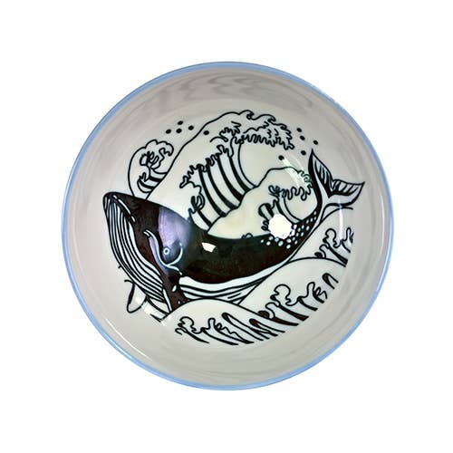 JPN COLLECTION - MARINE ANIMALS - RICE BOWL - OCEAN LIFE
