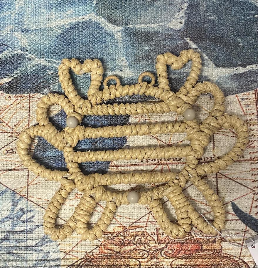 CRAB TRIVET SEAGRASS