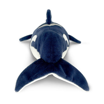 AquaGlows Orca Plush | Reversible, Glow in the Dark