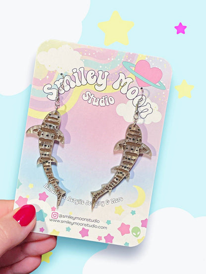 Leopard Shark Earrings
