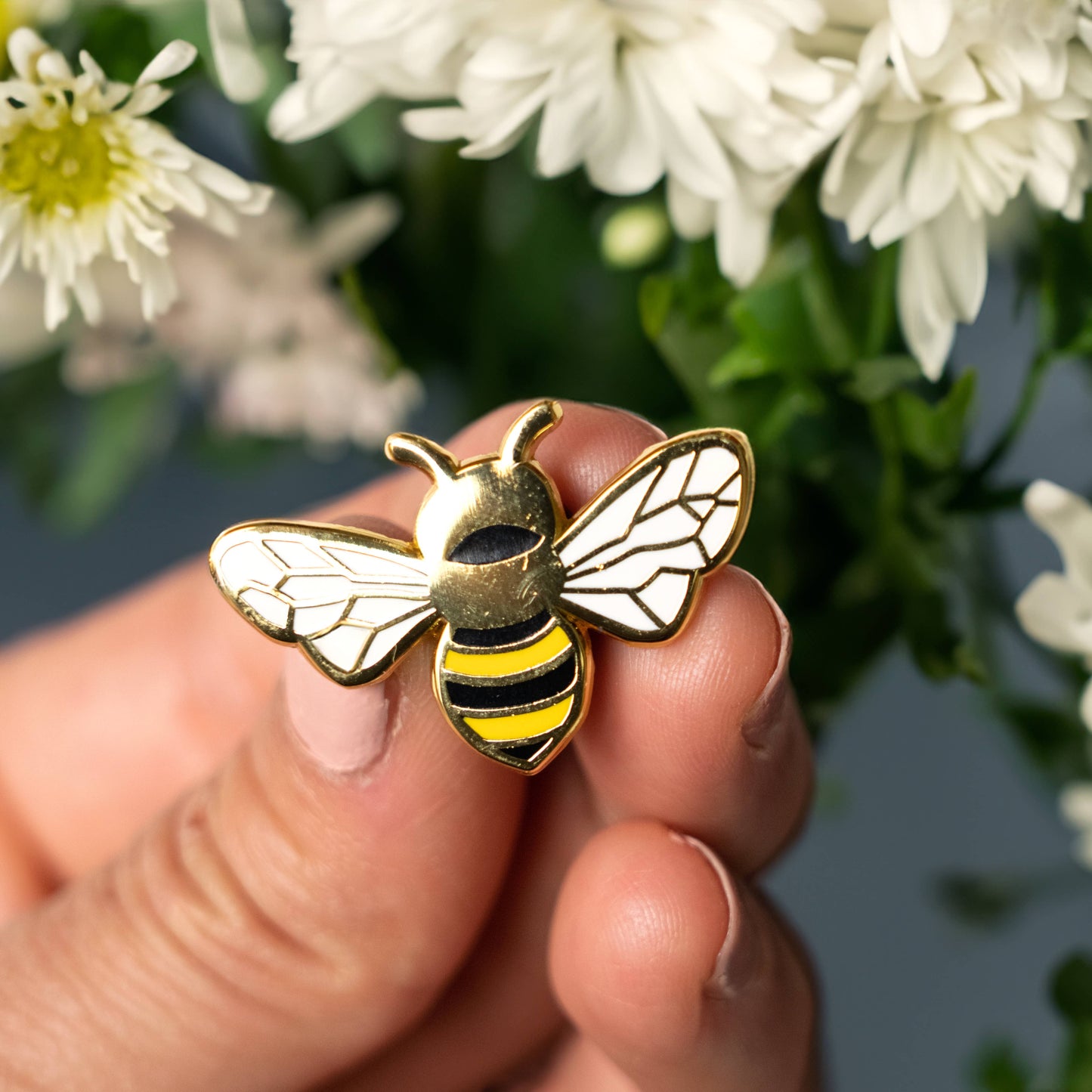 Pollinator Gift Set  - Bee & Daisy Flower Pins