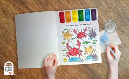 Paint Magic Under the Sea – Watercolor Paint Book for Kids