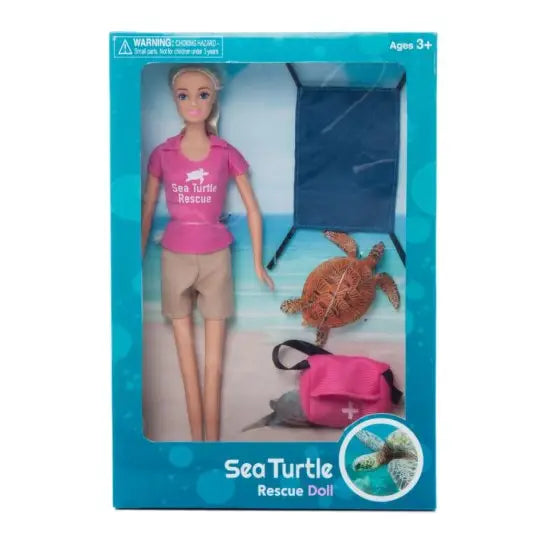 Sea Turtle Rescue Doll