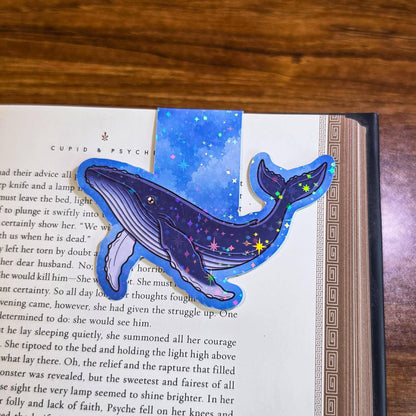 Humpback Whale Magnetic Bookmarks | Book Lover Page Marker