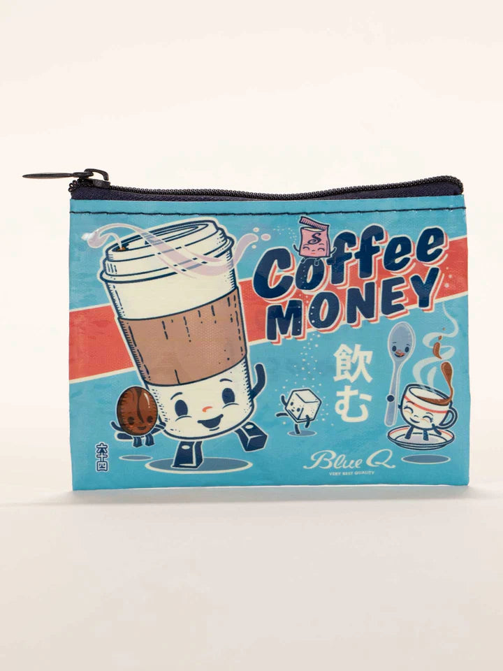 BLUE Q COIN PURSE