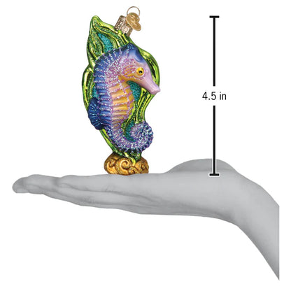 Bright Seahorse Ornament