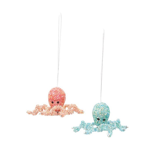 Beaded Octopus Ornament