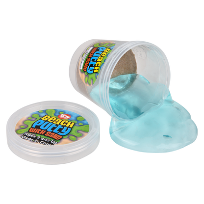 (T) 3" BEACH PUTTY 6PC DISPLAY