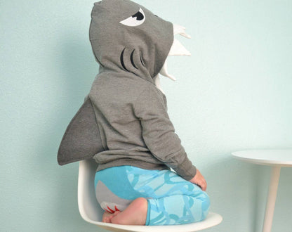 Shark 3D Hoodie - Kids & Toddler Ocean Style