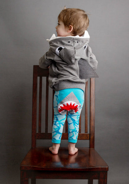Shark 3D Hoodie - Kids & Toddler Ocean Style