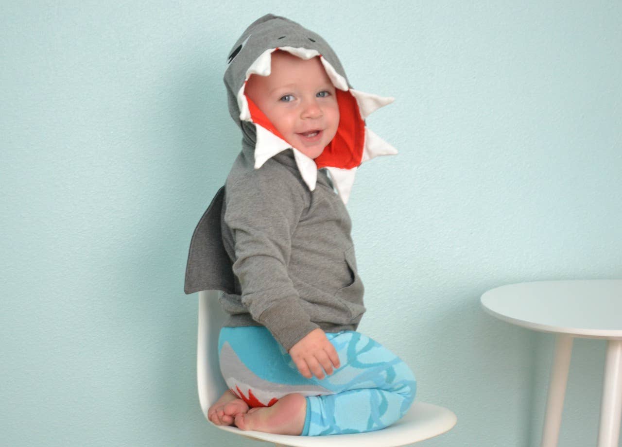 Shark 3D Hoodie - Kids & Toddler Ocean Style