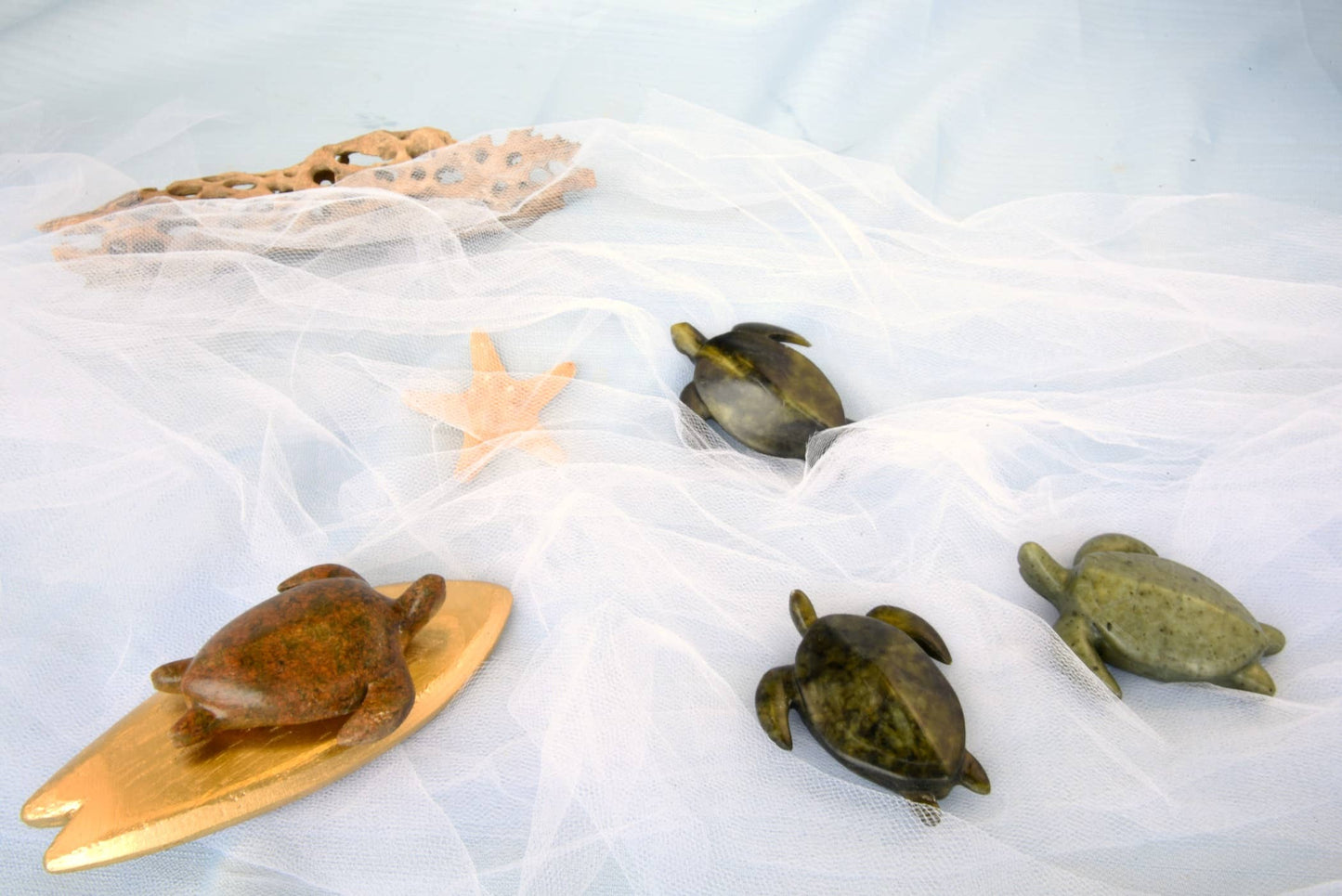 Sea Turtle Soapstone Carving Kit 