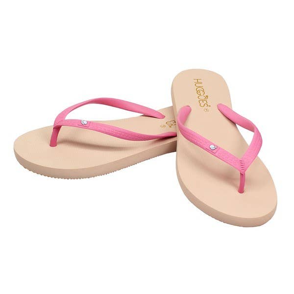Huggoes - Misty Women's Natural Rubber Flip-Flops