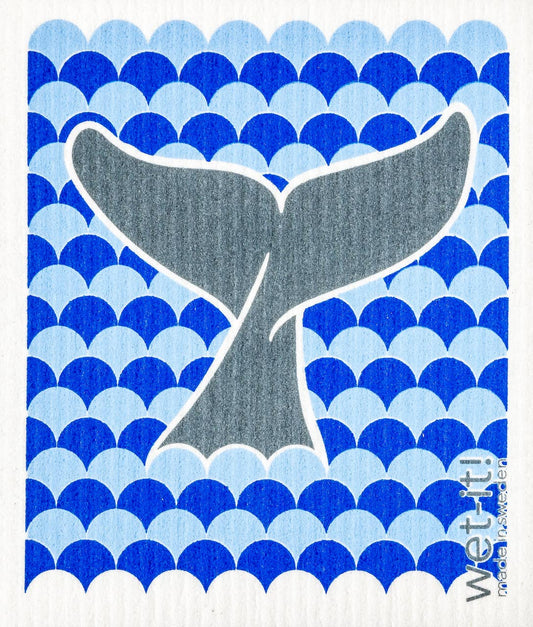 Whale Tail Swedish Cloth