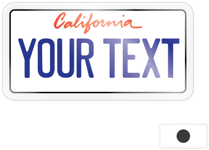 San Pedro  License Plate Magnet