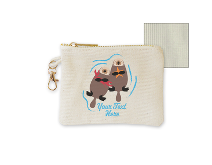 Customizable Coin Purse with clasp