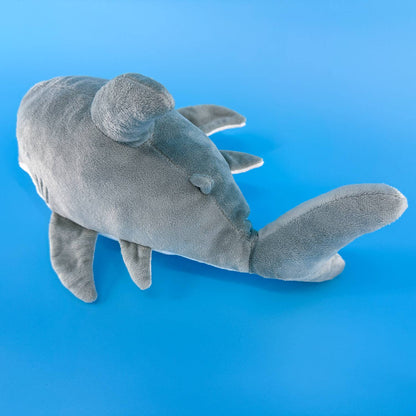 AquaGlows Great White Shark Reversible Glow Plush