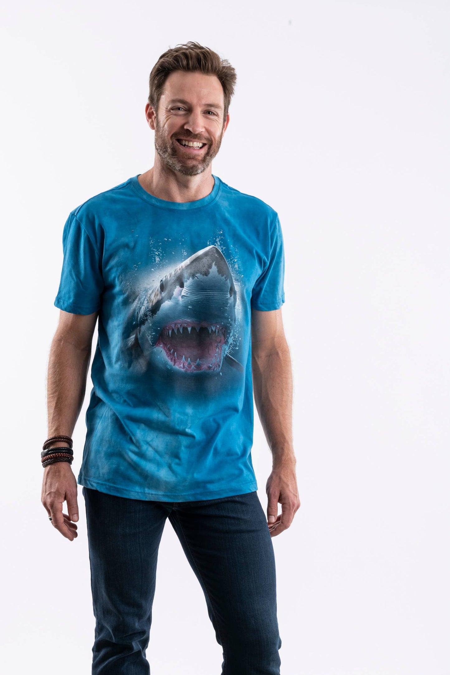 Adult Shark Natural Dyed T-shirt