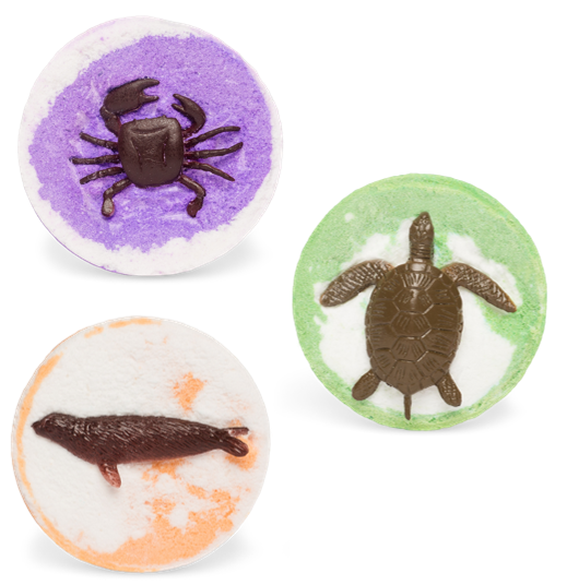 Kid's Bath Bombs Blind Box Sea Life Surprises Mix
