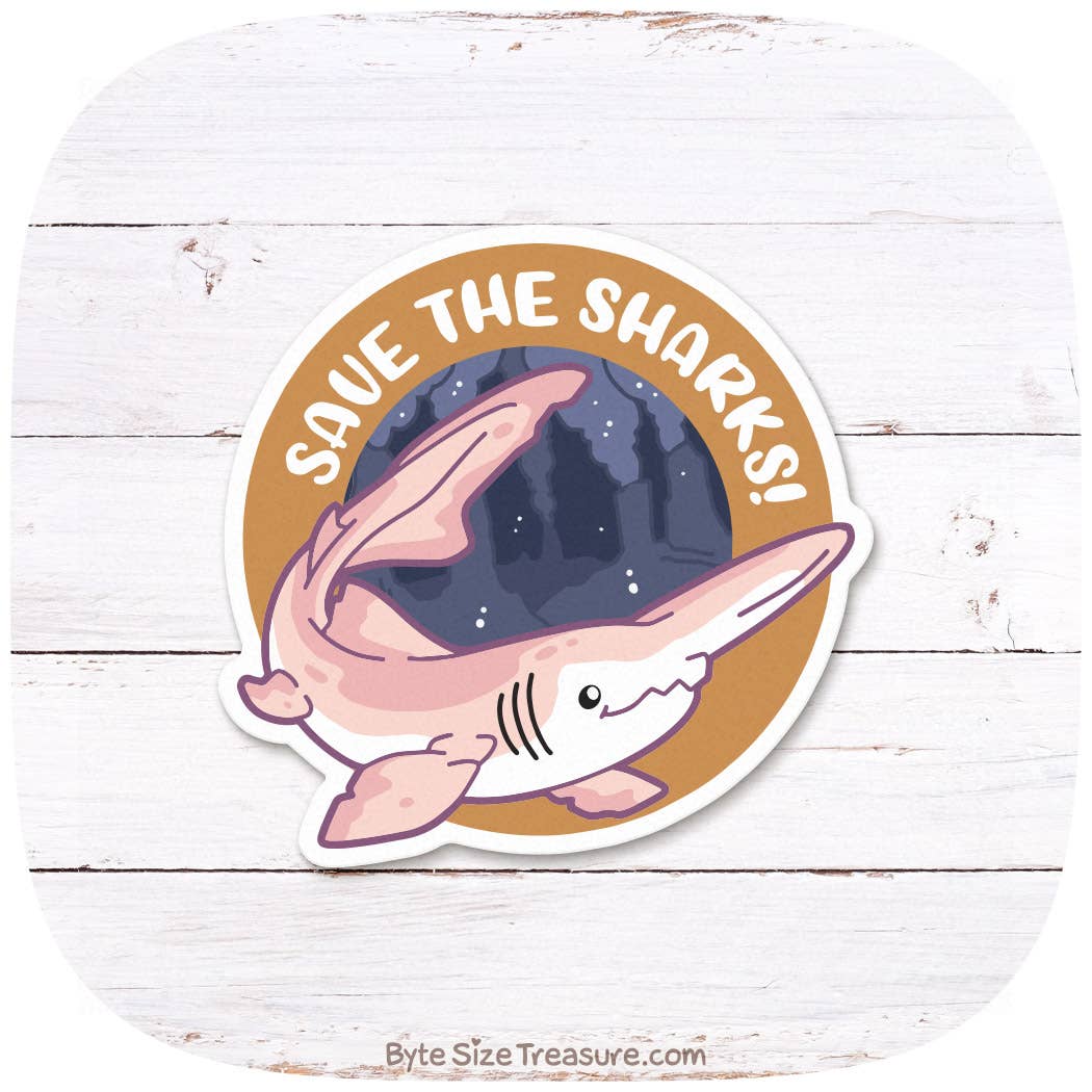 Goblin Shark Vinyl Sticker
