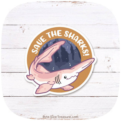 Goblin Shark Vinyl Sticker