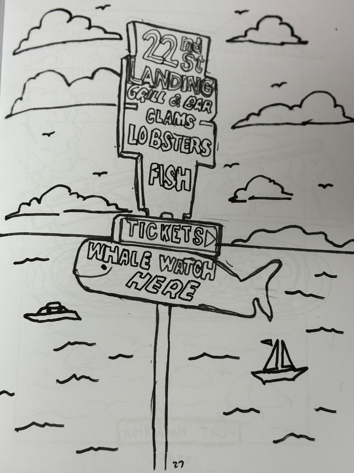 SAN PEDRO COLORING BOOK