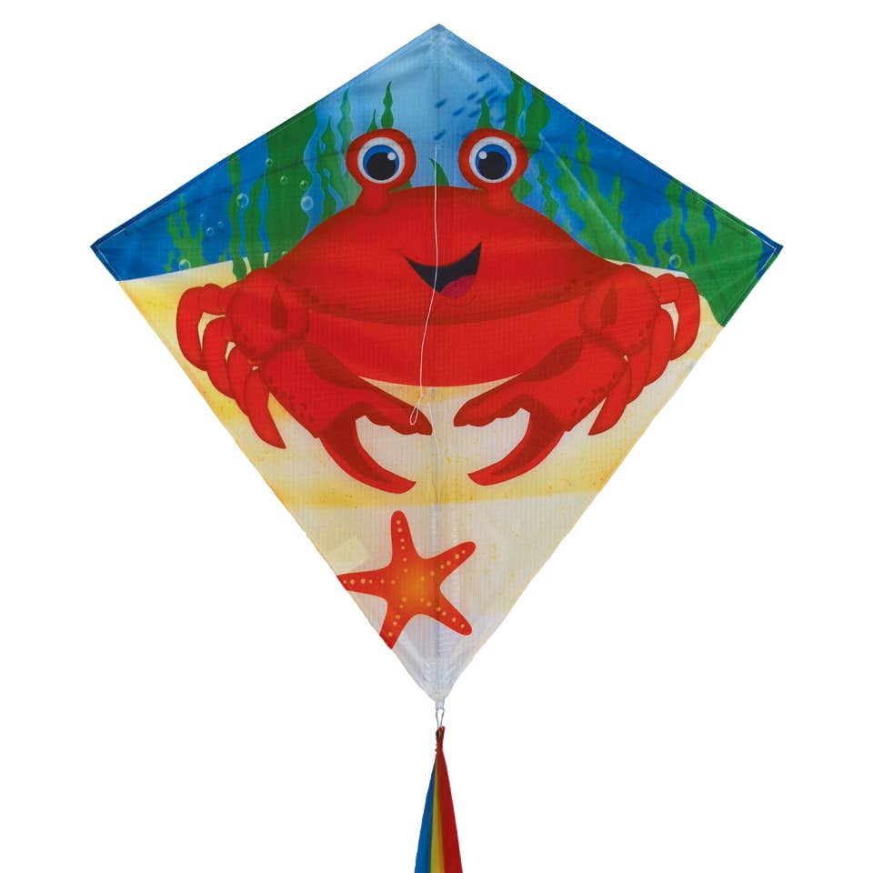 Crab 30" Diamond Kite (Optimized for Shipping)